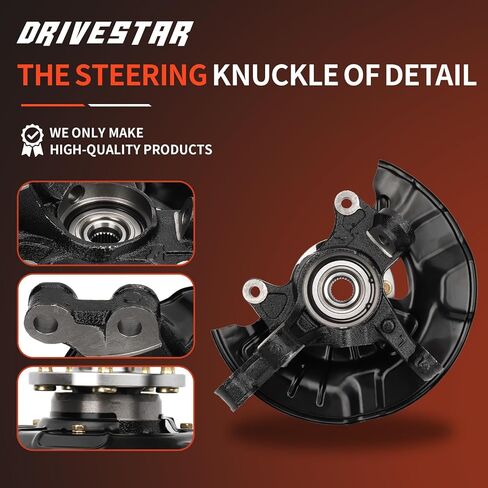 DRIVESTAR 698-477 LK033 مفصل التوجيه الأمامي ومجموعة المحور جانب السائق الأيسر متوافق مع 2014-2018 Toyota Corolla 1.8L L4، 2014 Toyota Matrix 1.8L L4 in Kuwait