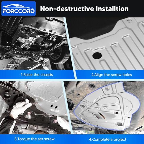 Engine Splash Shield Guard with Gloves Fit for Honda CR-V CRV 2020 2019 2018 2017 - Under Car Splash Shield Protect Engine - Replace #74112-TLA-A01 Car Accessories Automotive - 1 PCS in Kuwait