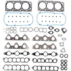 DNJ HGS161 MLS Cylinder Head Set for 2003-2011 / Mitsubishi/Endeavor, Galant, Montero / 3.8L / SOHC / V6 / 24V / 230cid / 6G75