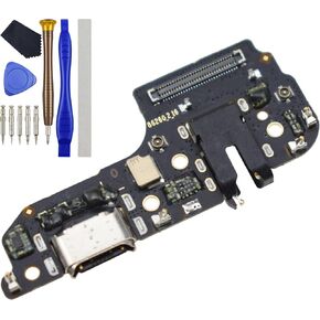 USB Type-C 2.0 USB Charger Port Replacement for OnePlus Nord N10 5G BE2029 BE2025 BE2026 with Microphone Headphone Jack in Kuwait