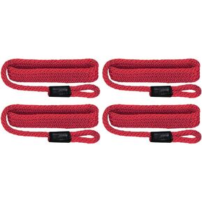 Extreme Max 3006.2012 BoatTector Solid Braid MFP Dock Line - 1/2" x 20', White