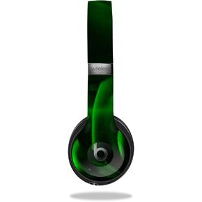 MightySkins Skin Compatible with Beats by Dr. Dre Solo 3 Wireless - Blue Flames | Protective, Durable, and Unique Vinyl Decal wrap Cover | Easy to Apply, Remove, and Change Styles | Made in The USA