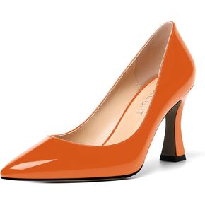 Womens Slip On Dress Pointed Toe Suede Wedding Stiletto High Heel Pumps Shoes 3.3 Inch