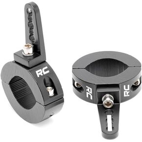 Rough Country Adjustable LED Light Clamps for 1.65-2" Roll Bars - 70171