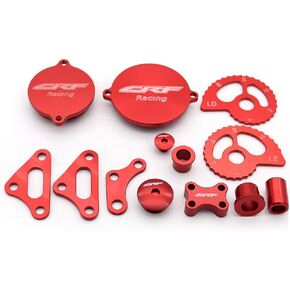 FXCNC Racing Aluminum Dirt Bike Engine Guards Kit Personaliza Set Protector Compatible with Honda CRF230 Motorcycle Accessories