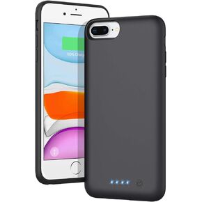 AONIMI Battery Case for iPhone 6s Plus/6 Plus/7 Plus/8 Plus, [8500mAh] Portable Charging Case Rechargeable Extended Battery Pack Protective Charger Case for iPhone 6 Plus/7 Plus/8 Plus Black