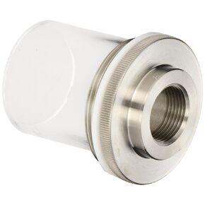 BrandTech 704270 Stainless Steel Thread Adapter, 2" O.D.