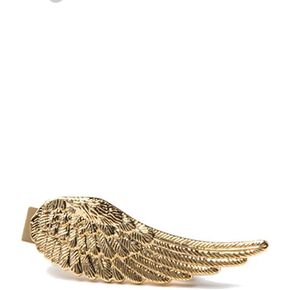 Men's Premium Angel Wings 1.5" Metal Tie Bar Clip in Saudi Arabia