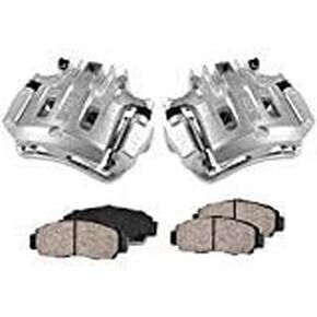 Callahan CCK11471 [2] REAR Premium Loaded OE Caliper Assembly Set + Quiet Low Dust Ceramic Brake Pads