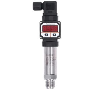 Digital Pressure Sensor, Pressure Transmitter, 24VDC 0‑1.6Mpa 0.5% FS Digital Display Transducer, 4‑20mA, Pressure & Vacuum