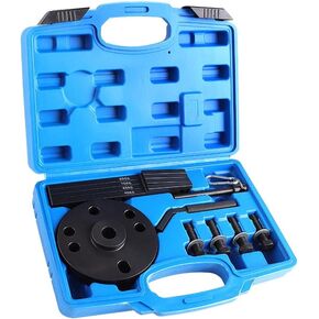 مجموعة أدوات توقيت الكاميرا 3163021 وأداة تعديل فرامل المحرك 3163530 7 مم لمحركات Cummins ISX QSX 2007-2017 مع مجتذب كاميرا الحاقن وحقيبة الحمل in Kuwait