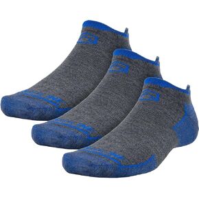 CloudLine Men’s and Women’s Ultralight Merino Wool Running Socks - Thin, Anti-Blister, Moisture Wicking, Made in USA - 3 Pair