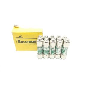Box of 10 COOPER BUSSMANN FNQ-R-20 CC-TRON Cartridge Fuse Class CC 20A 600V-AC