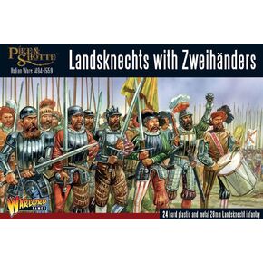 Warlord Games, Pike and Shotthe - Landsknechts with Zweihanders, Wargaming Miniatures É