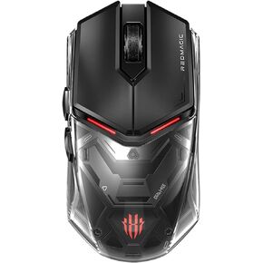 REDMAGIC Gaming Mouse, Tri-Mode Mouse Gaming with 26000 DPI, PC Gaming Mice with RGB Backlit Programmable Ergonomic Mouse Gamer, Lightweight, Rechargeable, 100Hrs for Windows, Mac Gamer, Black