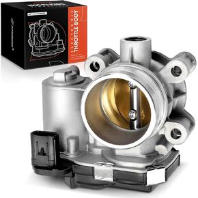 A-Premium Electronic Throttle Body 12671379 Compatible with Chevy, GMC & Buick Models - Cruze 17-19, Malibu 16-20, Equinox 18-20, Terrain 18-20, Encore 16-19 -1.4L 1.5L 1.6L- Replace# 12659491