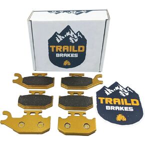 Can-Am Outlander 400, 500, 650, 800 2004-2012 Ceramic Front & Rear Brake Pad Set