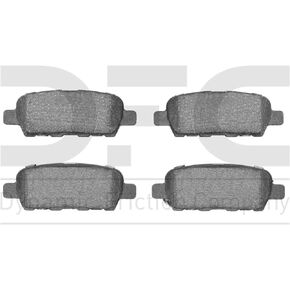 Dynamic Friction Company 3000 Ceramic Brake Pads 1310-0905-00-Rear Set