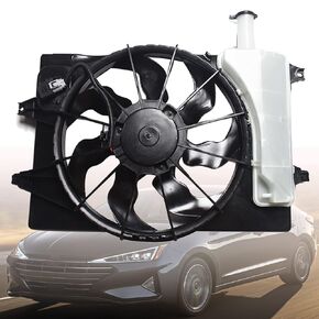 Engine Radiator Cooling Fan Assembly Replacement for 2017-2018 Elantra 2018-2020 Elantra GT 25380F2000 623820 HY3115156