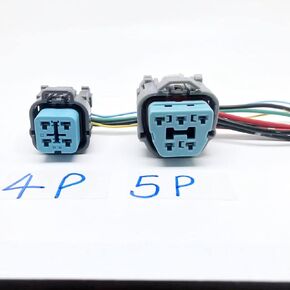 Fuel Pump Harness Connector Plug Replacement for HONDA Various Models 4PIN (4PIN)