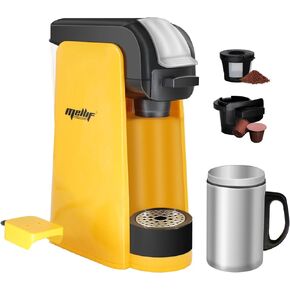 ماكينة صنع القهوة اللاسلكية من Mellif لبطارية Dewalt 20V بحد أقصى (بدون بطارية)، ماكينة تحضير القهوة المحمولة ذات الخدمة الواحدة لكبسولات K-Cup والقهوة المطحونة، ماكينة تحضير القهوة للتخييم في الهواء الطلق، والسفر، والمنزل in Kuwait