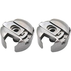 CKPSMS Brand - #BC-PF9076-NBL New Compatible with PFAFF Sewing Machines Bobbin Case 9mm NO Backlash (2 PCS)