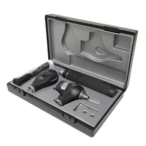 ADC 5480L Diagnostix Portable Diagnostic Set with PMV Otoscope and Coax Ophthalmoscope, LED Lamps, Hard Case, 3.5V