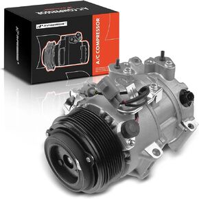 A-Premium Air Conditioner AC Compressor with Clutch Compatible with Toyota Avalon 3.5L 2007-2012, Camry 3.5L 2007-2011, Sedan