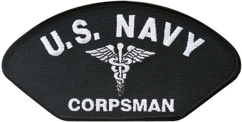 U.S. Navy Corpsman Hat Patch in Saudi Arabia