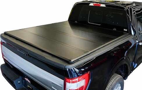 Hard Quad-Fold Truck Bed Tonneau Cover Compatible with 1999-2024 Ford Super Duty F250/F350/F450, 6.8'/6.8FT(81.8inch) Bed,HD035 in Saudi Arabia