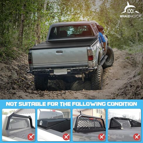 Truck Bed Tonneau Cover Compatible with Nissan Frontier 2005-2024 5 ft Short Box w/or w/o Track Rail, Soft Roll Up Style in Saudi Arabia