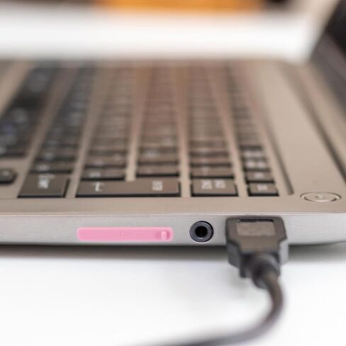 MECCANIXITY 65pcs Laptop Port Duct Cover 13 Types Plugs Caps for Notebook Laptop PC Computer, USB/VGA/Audio Jack/SD, Red in Saudi Arabia