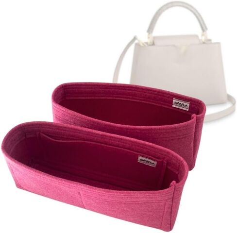SAMORGA (1-26/ LV-Capucines-PM LV Capucines PM 31.5cm Currently MM size Bag Organizer Insert Innerbag in Saudi Arabia