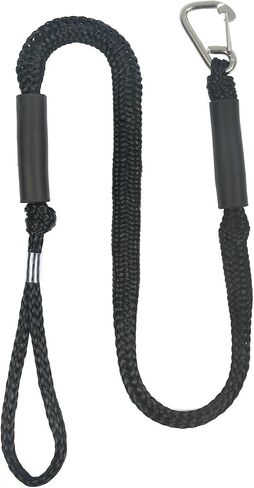 Bungee Dock Lines with Hook,2 Pack Bungee Boat Dock Lines Mooring Rope Bungee Shock Cords Docking Rope Clip for Boat,PWC,Jet ski,Pontoon,Kayak,Canoe,Power Boat,Watercraft,4 Feet (Green) in Saudi Arabia