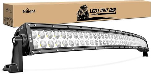 Nilight 22" 120w LED Light Bar Flood Spot Combo Work Light Driving Lights Fog Lamp Offroad Lighting for SUV Ute ATV Truck 4x4 Boat,2 Years Warranty in Saudi Arabia
