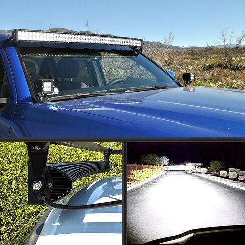 Nilight 22" 120w LED Light Bar Flood Spot Combo Work Light Driving Lights Fog Lamp Offroad Lighting for SUV Ute ATV Truck 4x4 Boat,2 Years Warranty in Saudi Arabia