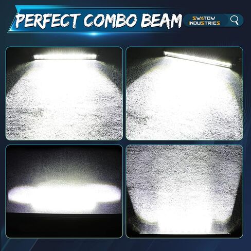 شريط إضاءة LED بصف واحد 20 بوصة، شريط إضاءة 105 وات 20 بوصة مع حزام أسلاك غطاء أسود بقعة الفيضانات على الطرق الوعرة ضوء القيادة LED ضوء ممتص للصدمات لشاحنة بيك اب رام تويوتا جيب UTV in Saudi Arabia
