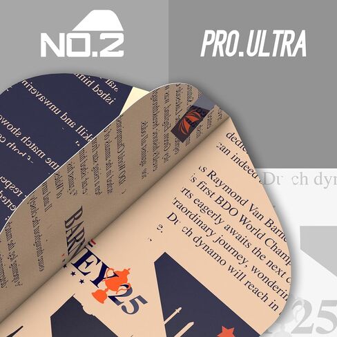 Target Darts Raymond Van Barneveld RVB 25 Year Edition No.2 Pro Ultra Dart Flights - 3 Set Pack (9 in Total) in Saudi Arabia
