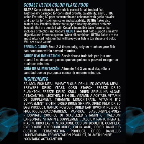 Cobalt Aquatics Ultra Color Flakes 16 oz. in Saudi Arabia