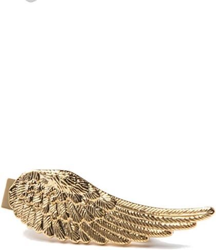 Men's Premium Angel Wings 1.5" Metal Tie Bar Clip in Saudi Arabia
