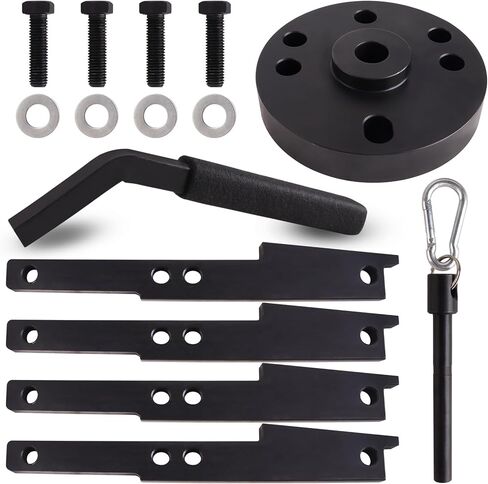 مجموعة أدوات توقيت الكاميرا 3163021 وأداة تعديل فرامل المحرك 3163530 7 مم لمحركات Cummins ISX QSX 2007-2017 مع مجتذب كاميرا الحاقن وحقيبة الحمل in Kuwait