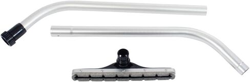 Cen-Tec Systems 94841 Commercial Scalloped Felt Hard Floor Vacuum Attachment with 2-Piece S-Wand, Aluminum in Saudi Arabia