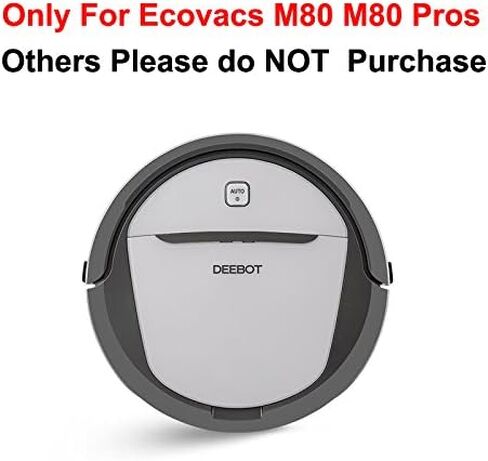 Accessory Kit Compatible with ECOVACS DEEBOT M80, M80 Pro Robotic Vacuum Cleaner - 3 Filters, 4 Side Brushes & 1 Main Brush in Kuwait