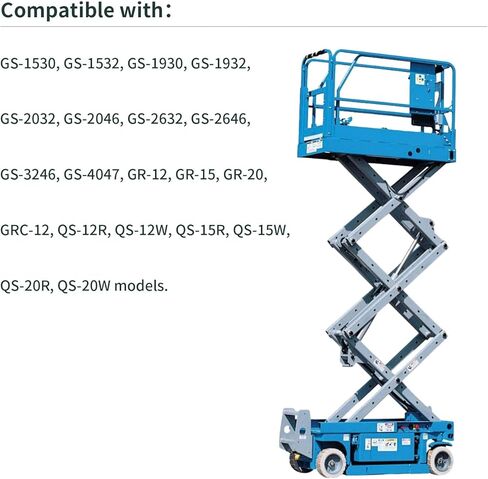 1256727/1256727GT صندوق تحكم جديد للجيل 6 متوافق مع Genie GR-12 GR-15 GR-20 GRC-12 GS-1530 GS-1532 GS-1930 GS-1932 GS-2032 GS-2046 GS-2632 GS-2646 GS- 3246 GS-4047 جيني ليفت in Kuwait