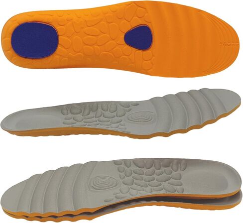 2 Pairs Shoe Inserts for Men, Light-Weight Foam Shoe Insoles, Providing Comfort Cushioning for Boots, Work/Daily Shoes, Replacement Sole Insoles for All Day Standing Walking Running (Men US 8-11) in Saudi Arabia