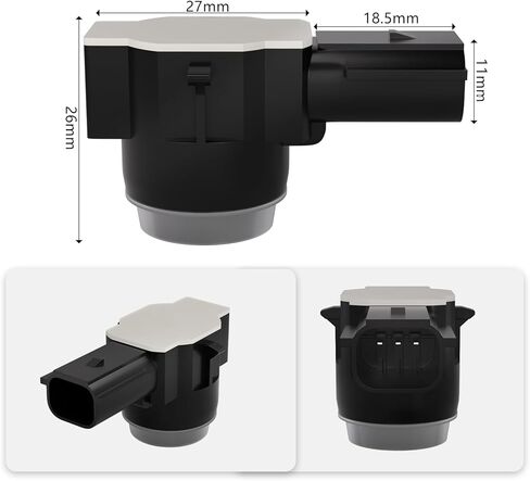 مستشعر مساعد وقوف السيارات PDC من kerwinn 52050134 مستشعر احتياطي لممتص الصدمات متوافق مع كاديلاك، جي إم سي، لبويك سيلفرادو، إسكاليد، سوبربان، تاهو، يوكون XL، سييرا in Kuwait