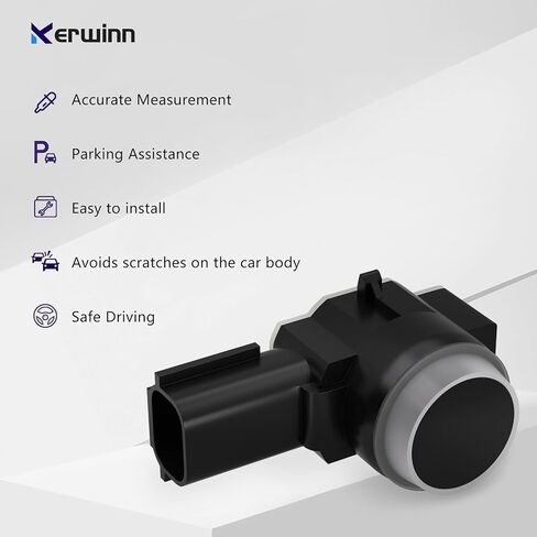 مستشعر مساعد وقوف السيارات PDC من kerwinn 52050134 مستشعر احتياطي لممتص الصدمات متوافق مع كاديلاك، جي إم سي، لبويك سيلفرادو، إسكاليد، سوبربان، تاهو، يوكون XL، سييرا in Kuwait