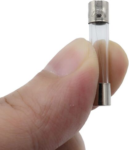 Pack of 10 pcs 500mA F0.5AL Fast-Blow Fuse 0.5A 250V Glass Fuses 0.23 x 1.18 inch / 6 x 30 mm (0.5amp) (F0.5A) in Saudi Arabia