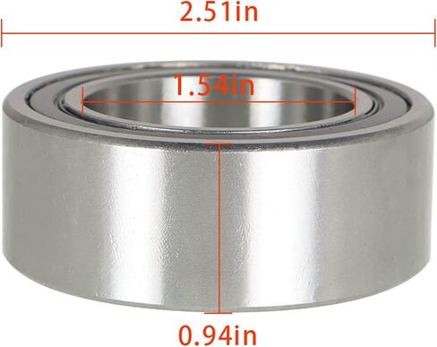 WFLNHB Rear Wheel Axle Bearing Kit Replacement for Yamaha YFZ450 2006-2013 Replacement for Yamaha Raptor 700 2006-2019 700R 2009-2019 in Saudi Arabia