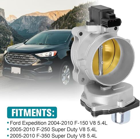 مجموعة جسم الخانق الإلكترونية، متوافقة مع 2004-2014 فورد إكسبيديشن، لينكولن نافيجيتور، F-150، F-250، F-350، تحل محل 8L3Z-9E926-A in Kuwait